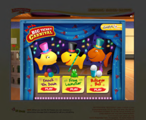 Final Art - Goldfish Carnival main screen