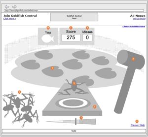 Hi-Res Wireframe - Goldfish Carnival Frog Launcher