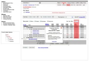 Time Sheets & Reporting Application